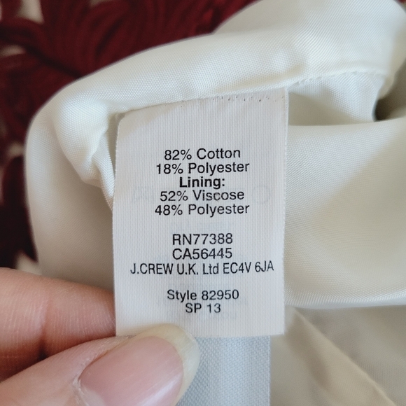 J. Crew Collection Burgundy Floral Dress - Picture 8 of 16